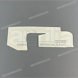 Belly pan decal, left side