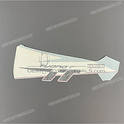 Tail cowl decal, left side