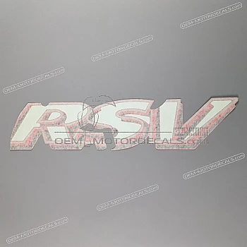 Side cowling decal, right side