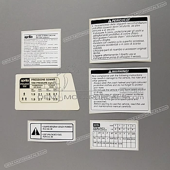 Etiqueta de precaución