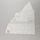 Framecover sticker, linkerkant
