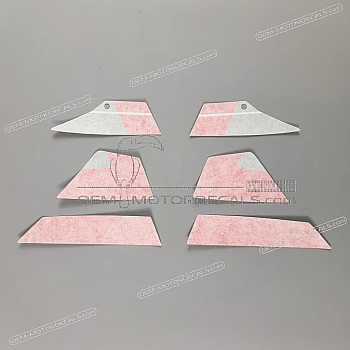 Front cowling decals, set