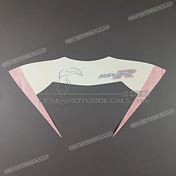Front cowling decal