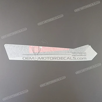 Autocollant bas de carénage, côté droit