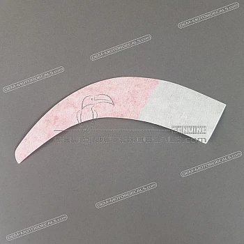 Adesivo pannello laterale, lato sinistro