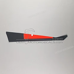 Belly pan decal, right side