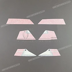 Front cowling decals, set