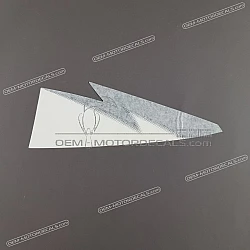 Rear seat cowl decal, left side