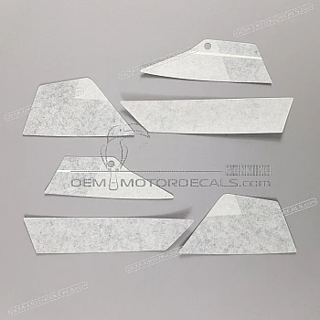 Front cowling decals, set