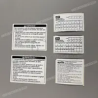 APRILIA Caution label AP8177223-11