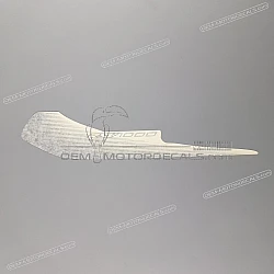 Front cowling decal, left side