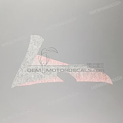 Front cowling decal, left side