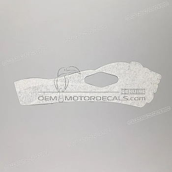 Autocollant de carénage supérieur avant, côté droit