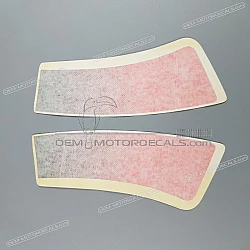 Rear fender, decals set