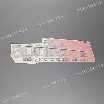 Belly pan decal, right side