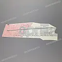 Onderkuip sticker, linkerkant