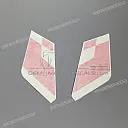 Voorspatbord stickerset