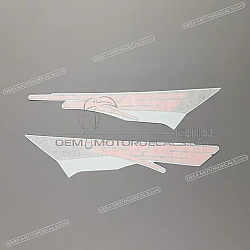Tail cowl decals, set