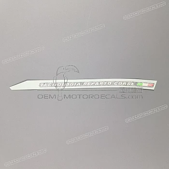 Autocollant de carénage supérieur avant, côté droit
