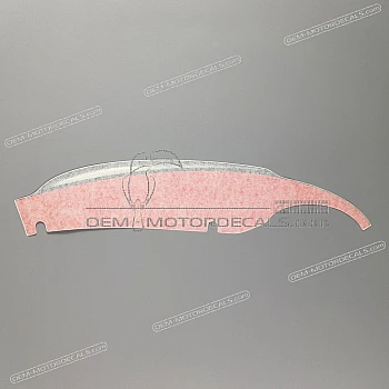 Autocollant carénage arrière queue, côté gauche