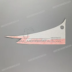 Adesivo posteriore coda carena, lato destro