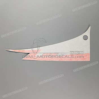 Tail cowl decal, right side