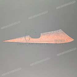 Side cowling decal, left side