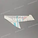 Tail cowl decal, right side
