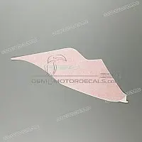 APRILIA Adesivo posteriore coda carena, lato destro B044799