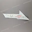 Zijpaneel sticker, linkerkant