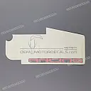 Onderkuip sticker, rechterkant