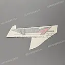 Tail cowl decal, left side