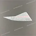 Front cowling decal, right side
