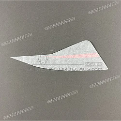 Naklejka na przednią owiewkę (czasza), prawa strona