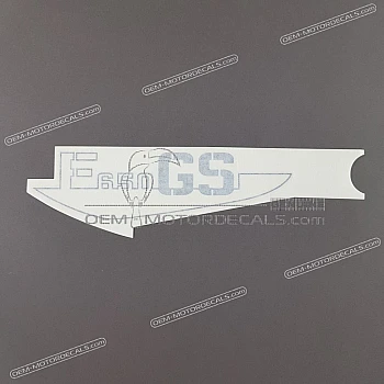 Naklejka na tylną owiewkę / zadupek, lewa strona