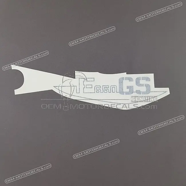 BMW F650GS Right Lateral Trim Panel F650GS Graphic Right Side Front Right OEM 46637681888