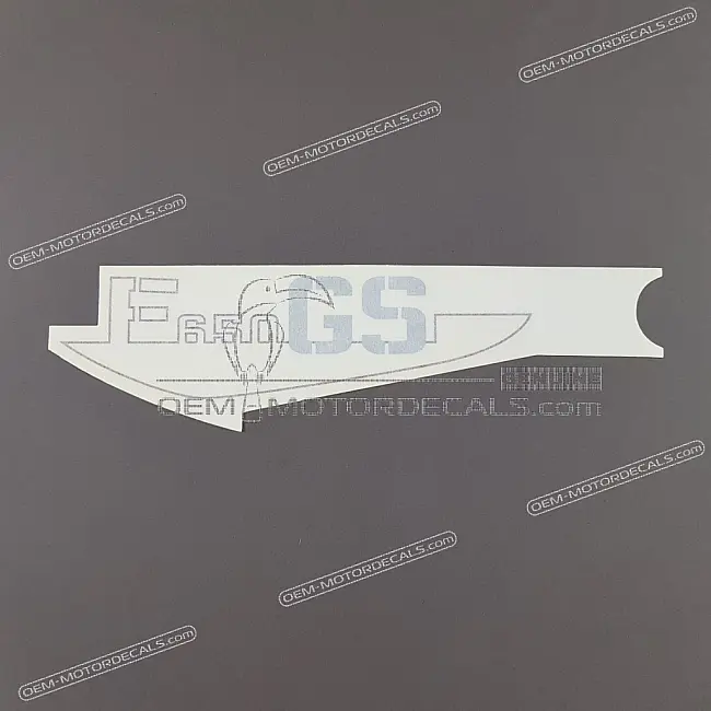 BMW F650GS Codone F650GS Emblema Lato Sinistro OEM 46637681911