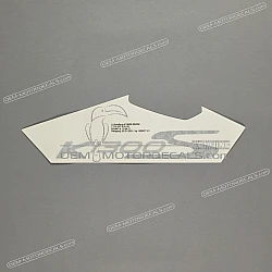 Kontpaneel sticker, linkerkant