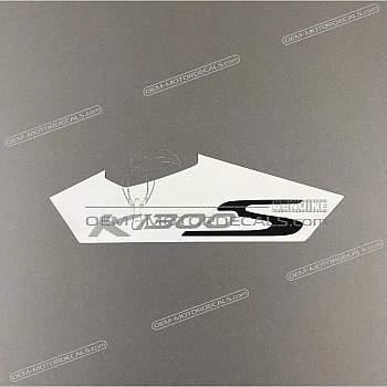 Tail cowl decal, right side