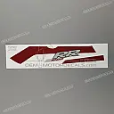 Side fairing graphic, left side