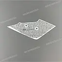 Emblème GS pour carénage de roue avant, côté gauche