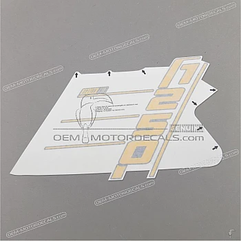 Naklejka na zbiornik, lewa strona