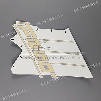 Naklejka na zbiornik, prawa strona