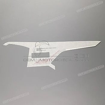 Naklejka na tylną owiewkę / zadupek, prawa strona