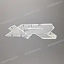 Autocollant de couverture de réservoir, côté gauche
