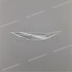 Autocollant de carénage supérieur avant, côté gauche