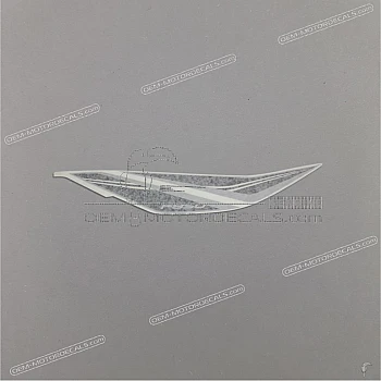 Naklejka na przednią owiewkę (czasza), lewa strona