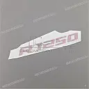 Autocollant de lettrage pour carénage gauche R1250GS Adventure, côté gauche