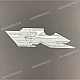 Originele BMW S1000RR grafische belettering bovenste zijkuip links OEM 51148396661