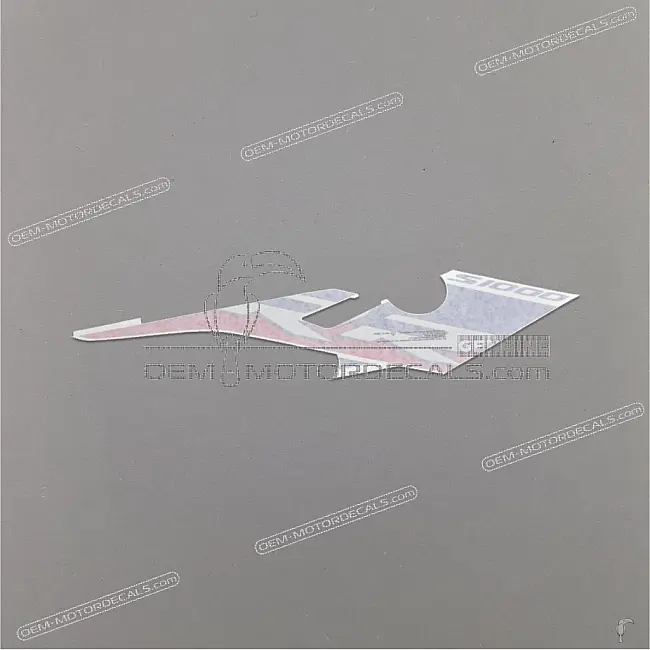 BMW S1000RR Letras RR Sección Lateral Superior Derecha OEM 51148406636